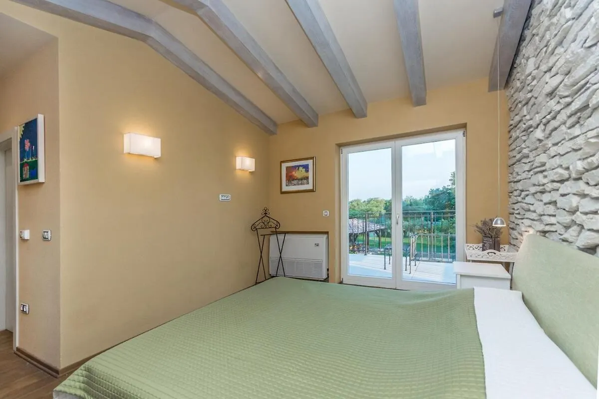 Villa Flora Near Porec With Tennis Court Baderna Croatia