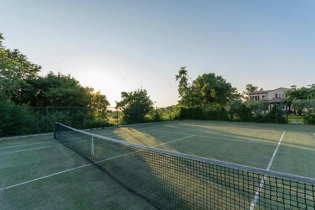 Villa Flora Near Porec With Tennis Court Baderna Croatia